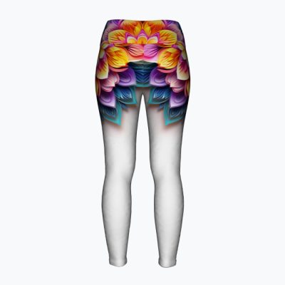 🌈✨ Legginsy Full Print – Mandala Radości ✨🌈