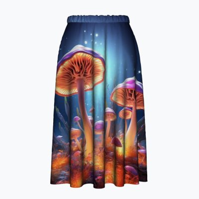 🍄✨ Rozkloszowana Spódnica “Magiczne Grzybki” spacer po świecie wyobraźni 🌈🌿