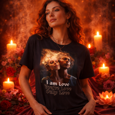 🌺 I Am Love – Koszulka z kolekcji TANTRA